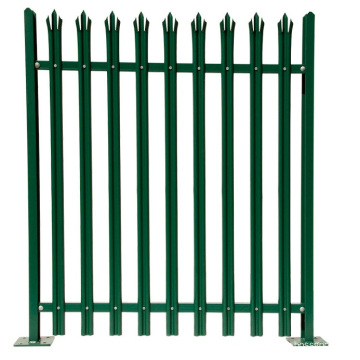 Steel Aluminium Fence / Wrought Iron Palisade Fence